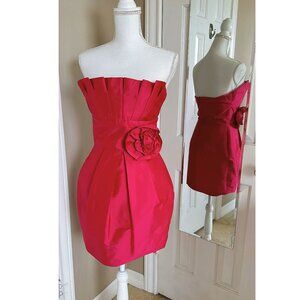 Sake Fifth Avenue Alexia Admor floral  cocktail dress size s with side pockets